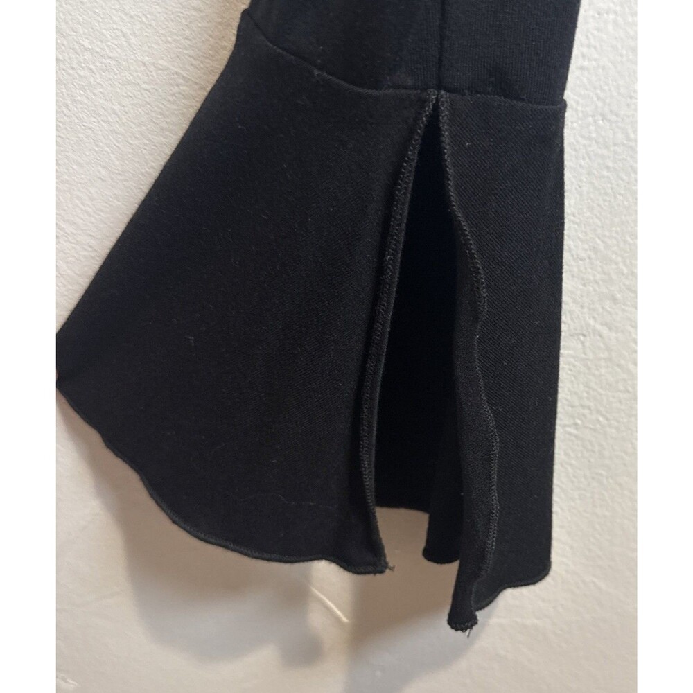 Reformation Black Shirt Women's Small Witchy Goth Dark Academia Dark Romantic - Picture 12 of 12